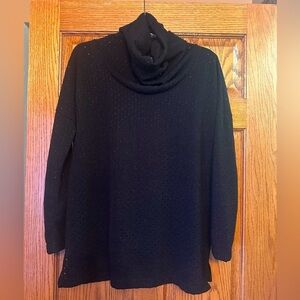 ❤️ NWT ❤️ Gorgeous Cowl Neck Black sweater
